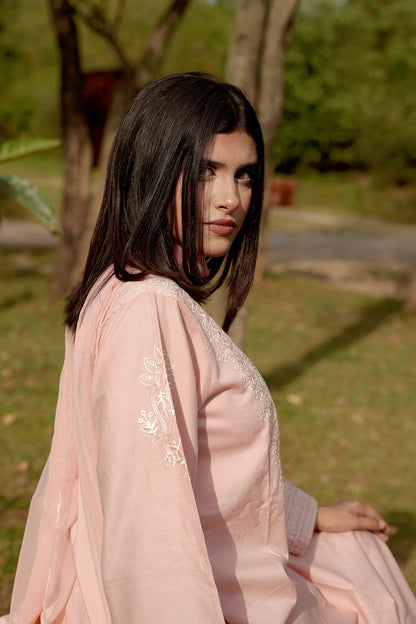 LILY – Embroidered Lawn 3PC Suit - Mizaaz